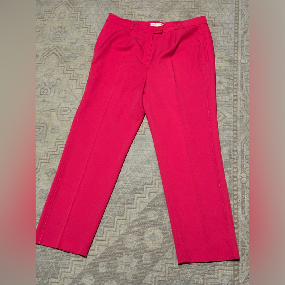 LEE DONG SOO ORIGINAL BEAUTIFUL 😻 PINK PANT SIZE 8 LIKE NEW I ADD MEASUREMENTS